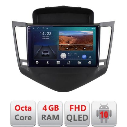 Navigatie Chevrolet Cruze B-045 Android Ecran QLED octa core 4+64 carplay android auto KIT-045+EDT-E309V3