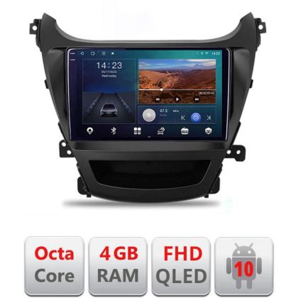 Navigatie HHyundai Elantra 2013-2015 B-359 Android Ecran QLED octa core 4+64 carplay android auto KIT-359+EDT-E309V3