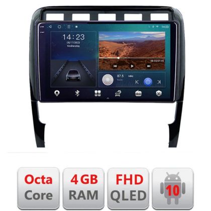 Navigatie Porsche Cayenne 2002-2011 B-443 Android Ecran QLED octa core 4+64 carplay android auto KIT-443+EDT-E309V3