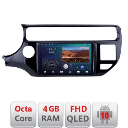 Navigatie Kia Rio B-504 Android Ecran QLED octa core 4+64 carplay android auto KIT-504+EDT-E309V3