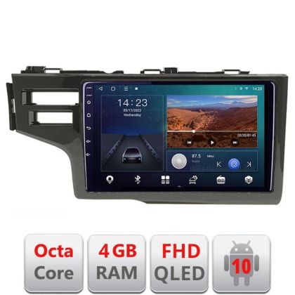 Navigatie Honda Fit 2014-2019 Android radio gps internet quad core 4+64 carplay android auto Kit-fit-14+EDT-E309v3