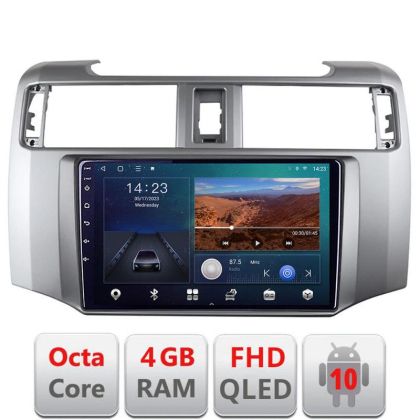 Navigatie Toyota 4runner 2009-2019 Android radio gps internet quad core 4+64 carplay android auto KIT-4runner+EDT-E309v3