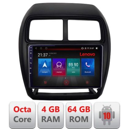 Navigatie Mitsubishi ASX 2017-2021 model facelift Android radio gps internet Octa Core 4+64 LTE Kit-026-facelift+EDT-E509-PRO