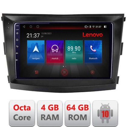 Navigatie SsangYong Tivoli 2015-2019 Android radio gps internet Octa Core 4+64 LTE kit-tivoli2015+EDT-E509-PRO