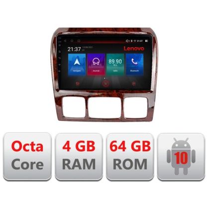 Navigatie Mercedes Clasa S 1998-2005 E-220 Octa Core cu Android Radio Bluetooth Internet GPS WIFI DSP 4+64GB 4G