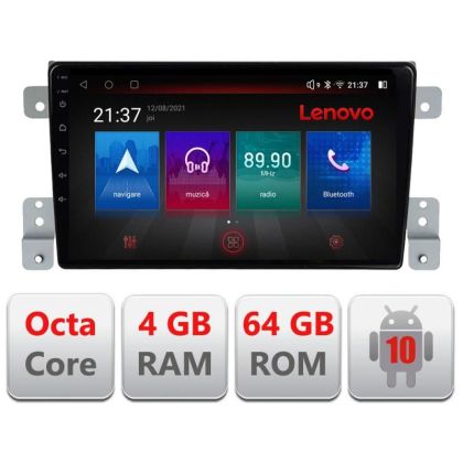 Navigatie Suzuki Grand Vitara Old E-053 Octa Core cu Android Radio Bluetooth Internet GPS WIFI DSP 4+64GB 4G