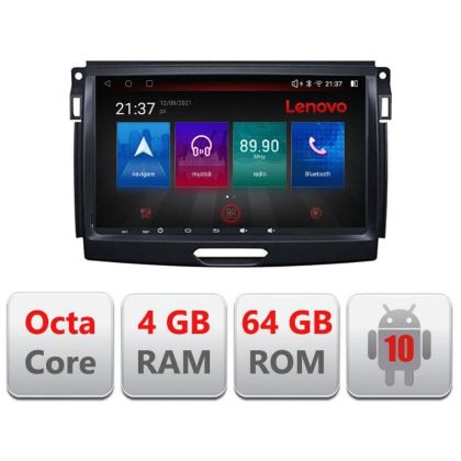 Navigatie Ford Ranger 2015-2019 E-574 Octa Core cu Android Radio Bluetooth Internet GPS WIFI DSP 4+64GB 4G