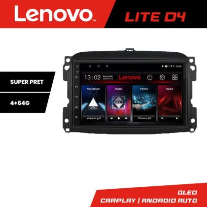 Navigatie Hyundai i20 2015-2018 Lenovo Kit-517 4+64 GB Android Waze USB Navigatie Internet Youtube Radio