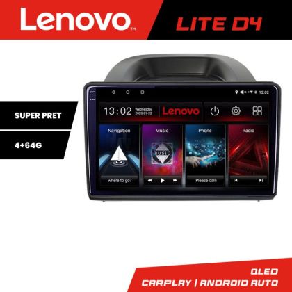 Navigatie Ford Edge 2015-2021 midline Lenovo Kit-edge-mid 4+64 GB Android Waze USB Navigatie Internet Youtube Radio