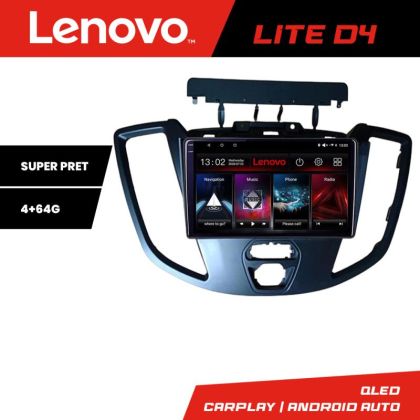 Navigatie Toyota 2DIN Lenovo Kit-TY2DIN 4+64 GB Android Waze USB Navigatie Internet Youtube Radio