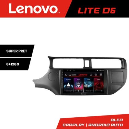 Navigatie Kia Rio 2011-2013 Lenovo Kit-204 8 core 6+128 GB Android Waze USB Navigatie Internet Youtube Radio