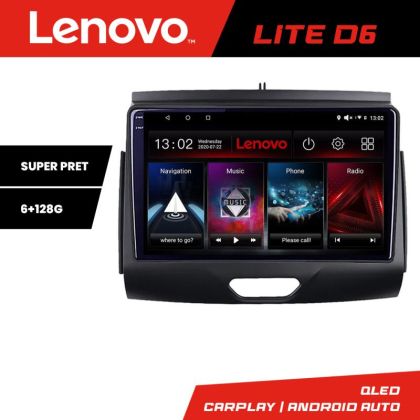 Navigatie Hyundai Elantra 2015-2018 Lenovo Kit-581 8 core 6+128 GB Android Waze USB Navigatie Internet Youtube Radio