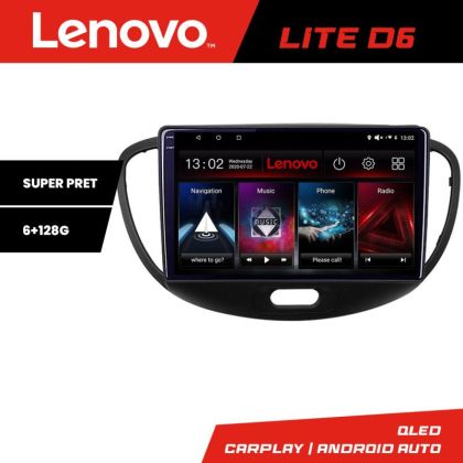 Navigatie Hyundai I20 2011-2014 manual si automat Android radio gps internet 8 core 6+128 Lenovo