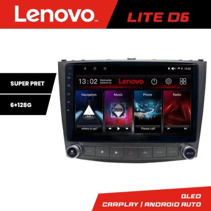 Navigatie Lexus IS 2005-2011 Lenovo Kit- IS 8 core 6+128 GB Android Waze USB Navigatie Internet Youtube Radio