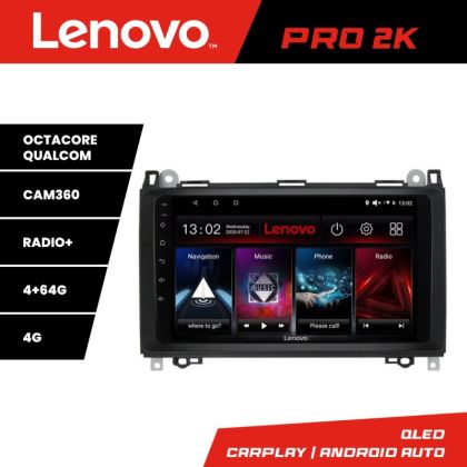 Navigatie Opel Astra J Quad Core Lenovo Kit-072 8 core QLED 2K 4+64 360 Android Waze USB Navigatie Internet Youtube Radio