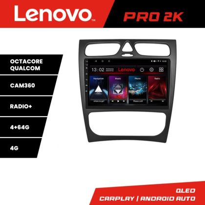 Navigatie Ford Fiesta MK5 2002-2008 Android radio gps internet 8 core QLED 2K 4+64 360 Lenovo