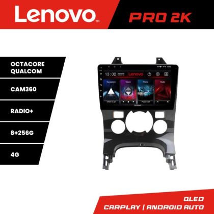 Navigatie Suzuki S-Cross Quad Core Lenovo Kit-337 8 core QLED 2K 8+256 360 Android Waze USB Navigatie Internet Youtube Radio