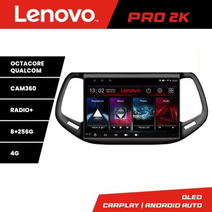 Navigatie Honda Accord 2008-2012 Lenovo Kit-8951 8 core QLED 2K 8+256 360 Android Waze USB Navigatie Internet Youtube Radio