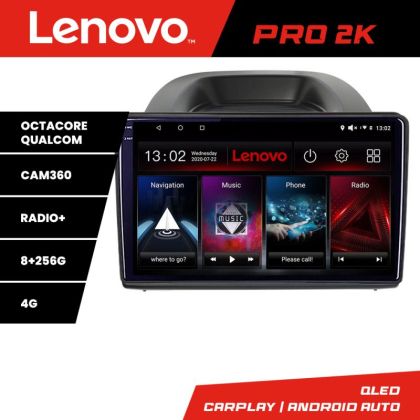 Navigatie Ford Edge 2015-2021 midline Lenovo Kit-edge-mid 8 core QLED 2K 8+256 360 Android Waze USB Navigatie Internet Youtube Radio