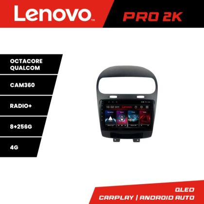 Navigatie Fiat Freemont Dodge Journey 2012-2019 Android radio gps internet 8 core QLED 2K 8+256 360 Lenovo