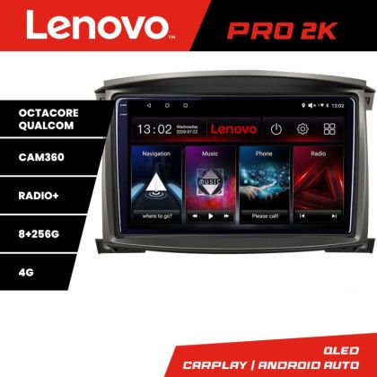 Navigatie Mitubishi Lancer 2001-2007 Lenovo Kit-LANCER07 8 core QLED 2K 8+256 360 Android Waze USB Navigatie Internet Youtube Radio