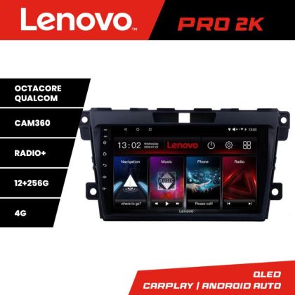 Navigatie Dacia Duster 2010-2012 Lenovo Kit-099 8 core QLED 2K 12+256 360 Android Waze USB Navigatie Internet Youtube Radio