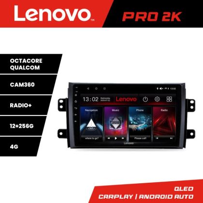 Navigatie Honda Civic 2012-2015 Lenovo Kit-132 8 core QLED 2K 12+256 360 Android Waze USB Navigatie Internet Youtube Radio