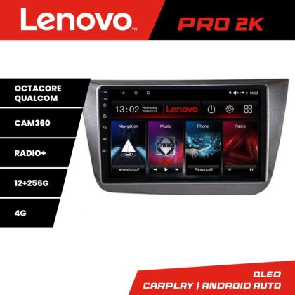 Navigatie Seat Altea 2005-2014 Android radio gps internet 8 core QLED 2K 12+256 360 Lenovo