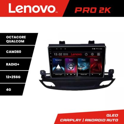 Navigatie Opel Insignia 2018- Lenovo Kit-insignia19 8 core QLED 2K 12+256 360 Android Waze USB Navigatie Internet Youtube Radio