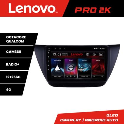 Navigatie Dacia Logan 1 2003-2010 Lenovo Kit-logan 8 core QLED 2K 12+256 360 Android Waze USB Navigatie Internet Youtube Radio