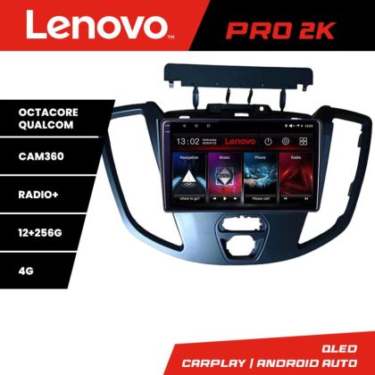 Navigatie Toyota 2DIN Lenovo Kit-TY2DIN 8 core QLED 2K 12+256 360 Android Waze USB Navigatie Internet Youtube Radio