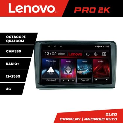 Navigatie VW PQB Lenovo Kit-VW 8 core QLED 2K 12+256 360 Android Waze USB Navigatie Internet Youtube Radio