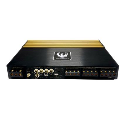 Amplificator Phoenix Gold ZQA6.8 cu DSP, 6 x 150 watts, in 2 sau 4 ohm, 6 canale