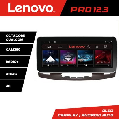 Navigatie VW Touareg 2011-2018 Lenovo PRO 4+64 12.3 inch qled android 4G DSP gps internet  Kit-1142-type-a