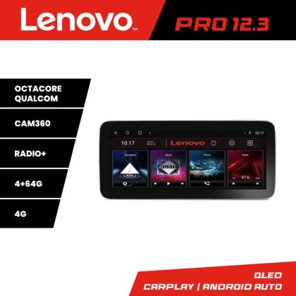 Navigatie Toyota Prius dupa 2015 Lenovo PRO 4+64 12.3 inch qled android 4G DSP gps internet  Kit-TY50