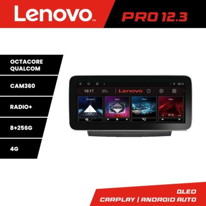 Navigatie  Toyota Prius 5 Plus 2012-2020 Lenovo PRO 8+256 12.3 inch qled android 4G DSP gps internet  Kit-prius5-plus