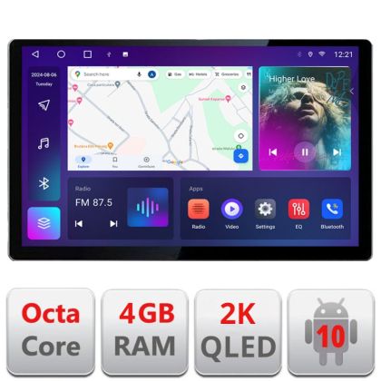 Navigatie dedicata Edonav Suzuki Alto 2009-2016, Ecran 2K QLED 13",Octacore,4Gb RAM,32Gb Hdd,4G,360,DSP,Carplay,Bluetooth