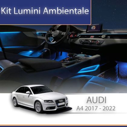 Lumini ambientale Audi A4 A5 2017-2022 set complet control telefon sau sistem original