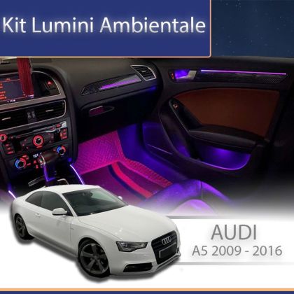 Lumini ambientale  Audi A5 8K 2009-2016 set complet control telefon sau sistem original