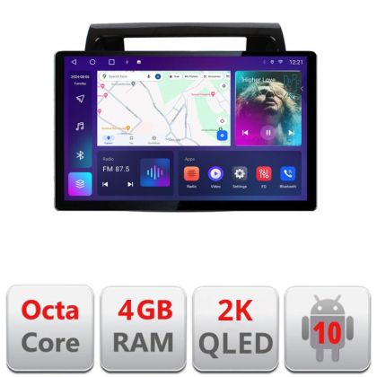 Navigatie dedicata Toyota LandCruiser 2008-2015 N-381 Edonav ecran 13" 2K 8 si 128 Android Waze USB Navigatie 4G 360 Toslink V1