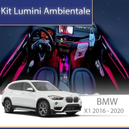 Lumini ambientale  BMW X1 (F48) 2016-2020 set complet control telefon sau sistem original