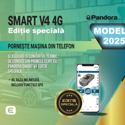 Kit pornire motor Mercedes Benz SLK R171 2004-2010, aplicatie telefon  4G, (montaj inclus) - Pandora Smart v4 ES(fara tag)