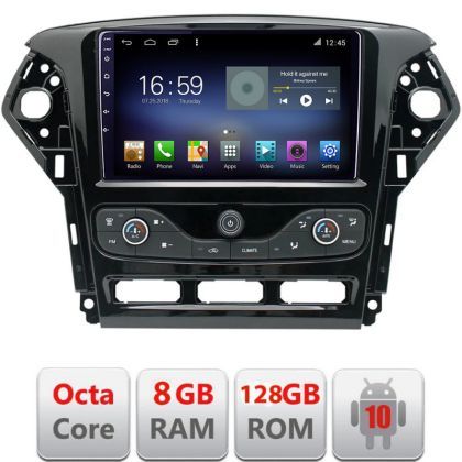 Navigatie Ford Mondeo 2011-2014 Android radio gps internet Octa Core 8+128 LTE KIT-mondeo-nav-10+EDT-E609