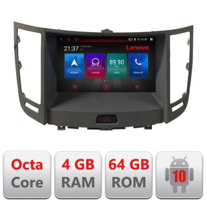 Navigatie Infinity FX intre anii 2009-2012 Android radio gps internet Octa Core 4+64 LTE Kit-fx35+EDT-E509-PRO