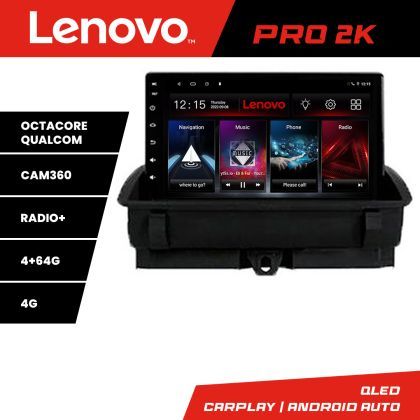 Navigatie Audi Q3 2011-2018 Android radio gps internet 8 core QLED 2K 4+64 360GB 4-Core Lenovo