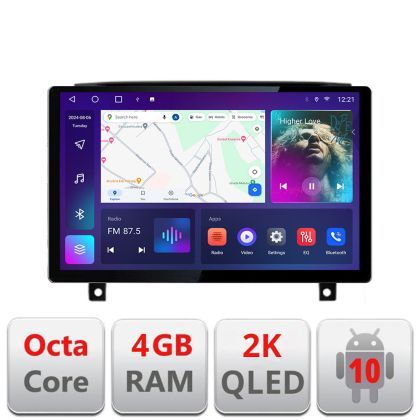 Navigatie dedicata Mercedes SLK 2004-2011 N-SLK Edonav ecran 13" 2K 8 si 128 Android Waze USB Navigatie 4G 360 Toslink Youtube Rad