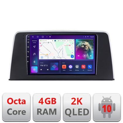 Navigatie BMW Seria 3 F30 2012-2016 Android Octa Core Ecran 2K QLED GPS 4G 4+32GB 360 KIT-f30-nbt+EDT-E409-2K