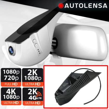 Cameră DVR Mercedes-Benz  C W205 2013-18 low, cameră față 1080p Autolensa, Model 24/7  Negru MB-11