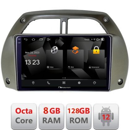 Navigatie Toyota Rav 4 2000-2004 Android radio gps internet octa core 8+128 carplay android auto