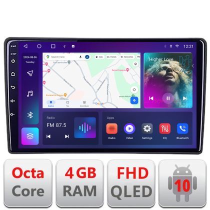 Navigatie Toyota Android radio gps internet quad core 4+64 carplay android auto Kit-toyota-universal+EDT-E309v3